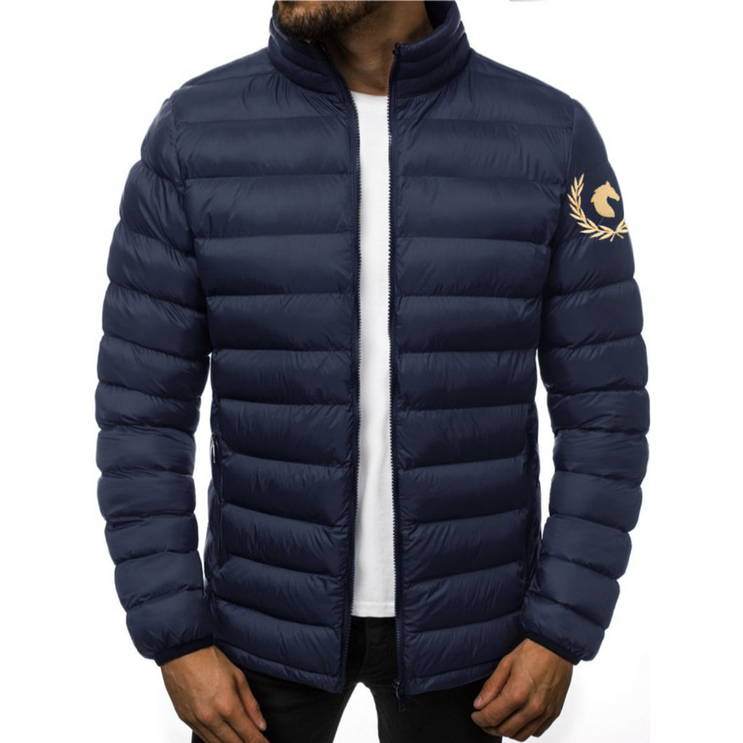 Abrigo Plumas Hombre Blue Ocean Shafir Equestrian Shop